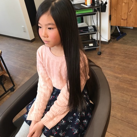 ヘアドネーション 小学生も可愛く変身 Hairsalon K Mix