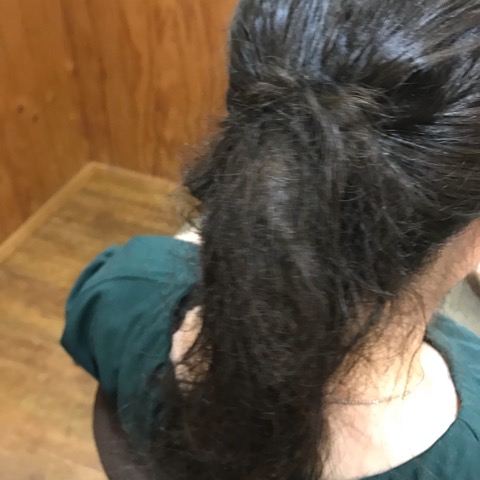 髪の毛ってこんなに絡まるの ちょんまげ Hairsalon K Mix