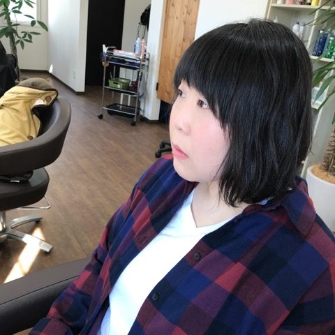 アシメショート さらにパーマでイメチェンだ Hairsalon K Mix